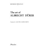 Cover of The Art of Albrecht Dürer
