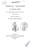 Cover of Poetical Sketches