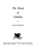 Cover of The Mask of Cthulhu