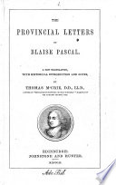 Cover of Provincial Letters