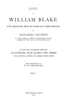 Cover of Life of William Blake, with Selections from His Poems and Other Writings