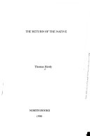 Cover of The Return of the Native