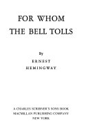 Cover of For Whom the Bell Tolls