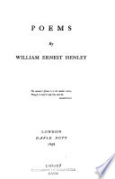 Cover of Poems
