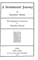Cover of A Sentimental Journey
