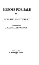 Cover of Heroes for Sale