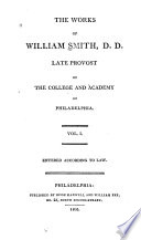 Cover of The Works of William Smith, D. D.