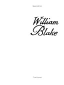 Cover of William Blake