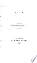 Cover of Elia