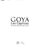 Cover of Goya, Les caprices