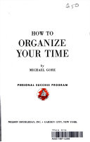 Cover of How To Organize Your Time