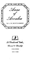 Cover of Anne of Avonlea