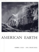 Cover of This the American Earth