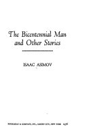 Cover of The Bicentennial Man and Other Stories