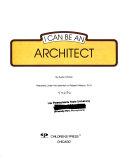 Cover of I Can be an Architect
