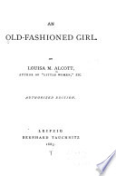 Cover of An Old-fashioned Girl