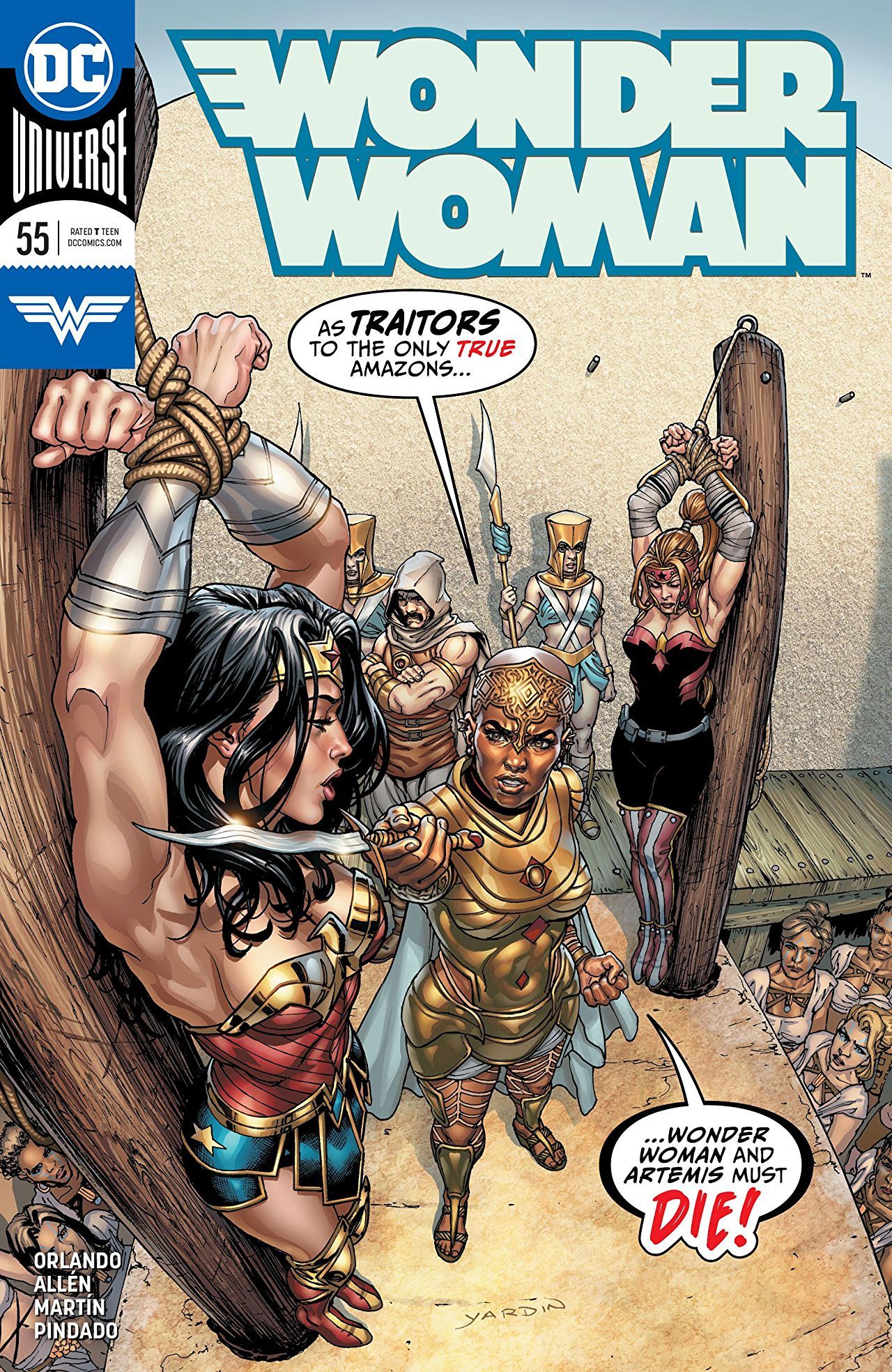 Cover of Wonder Woman (2016-2023) #55