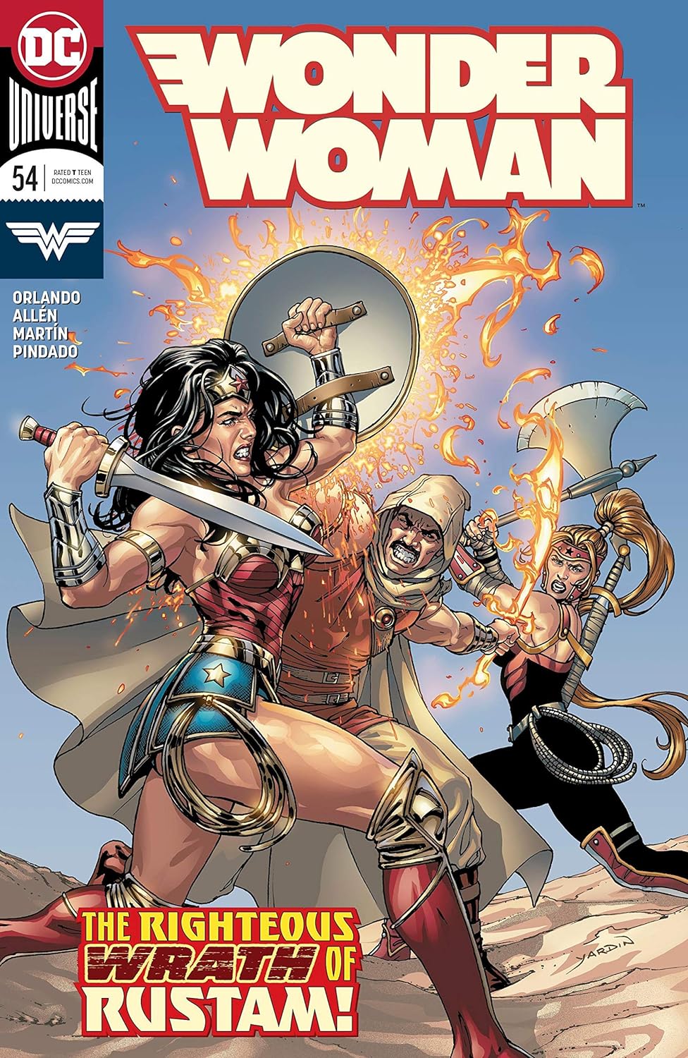 Cover of Wonder Woman (2016-2023) #54