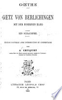 Cover of Goetz von Berlichingen mit der eisernen Hand