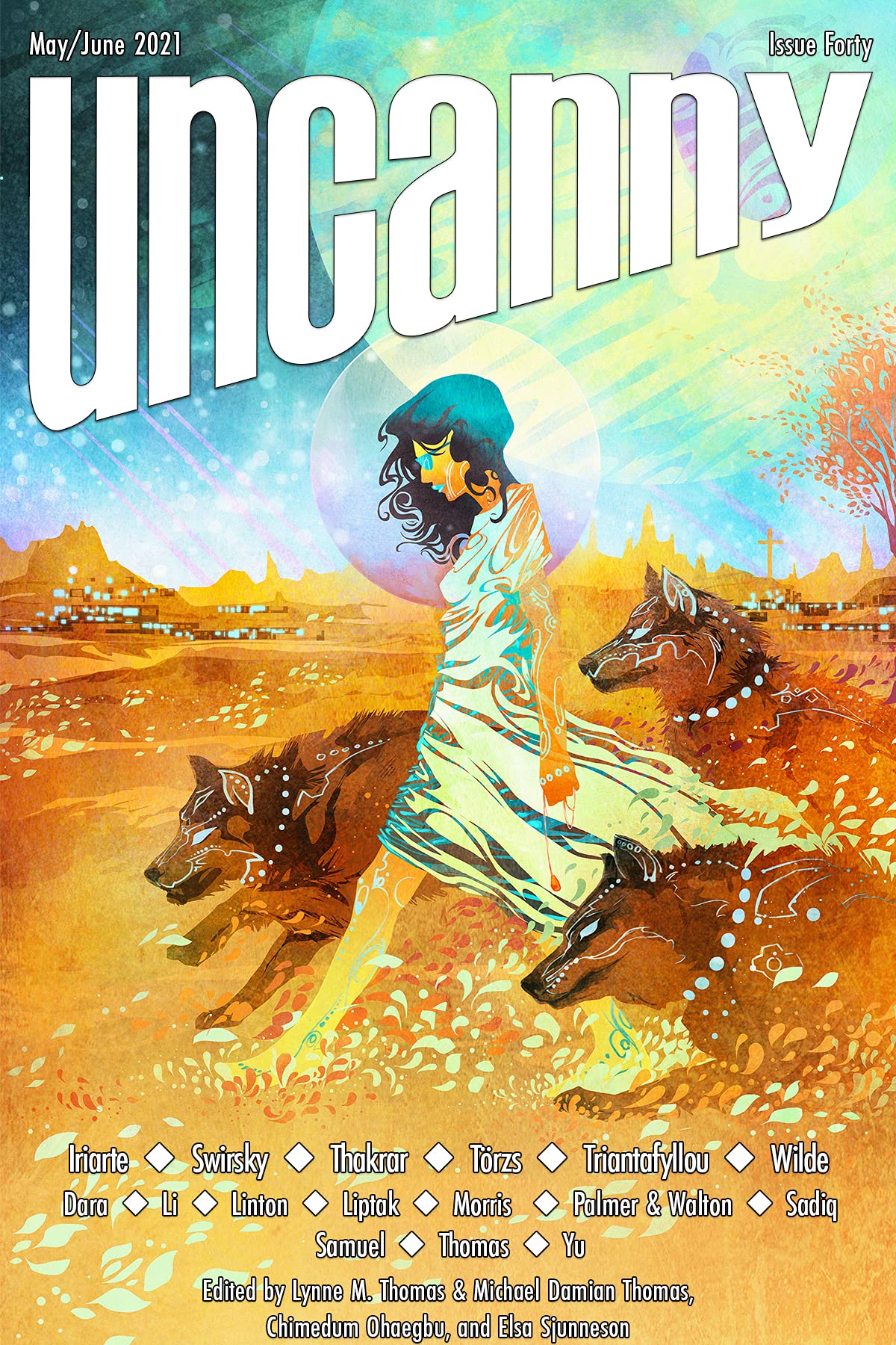 Cover of Uncanny Magazine Issue 40: May/June 2021