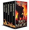 Cover of Bad Magic: 5 Novels of Demons, Djinn, Witches, Warlocks, Vampires, and Gods Gone Rogue