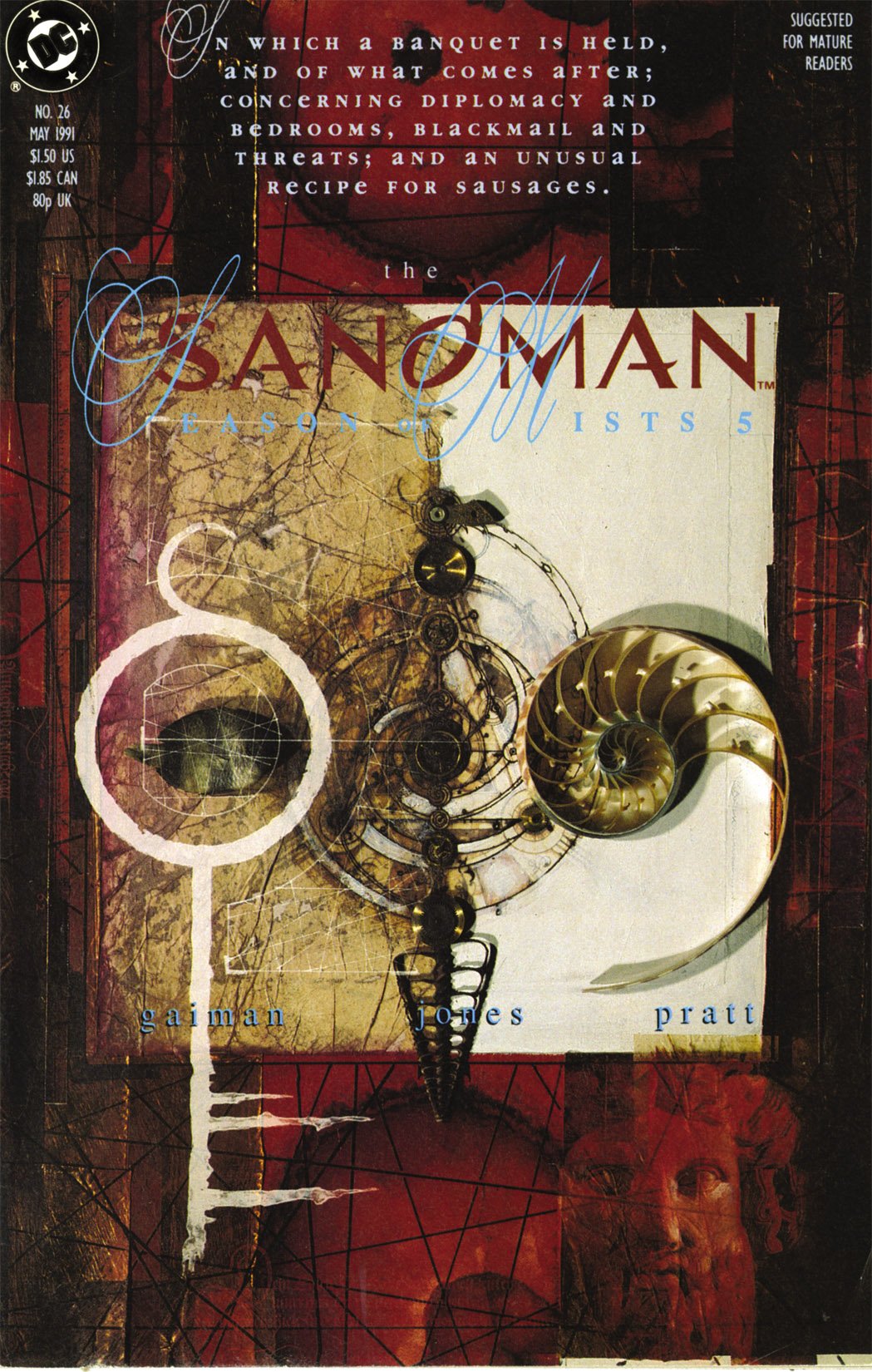 Cover of The Sandman #26: Season of Mists Chapter 5