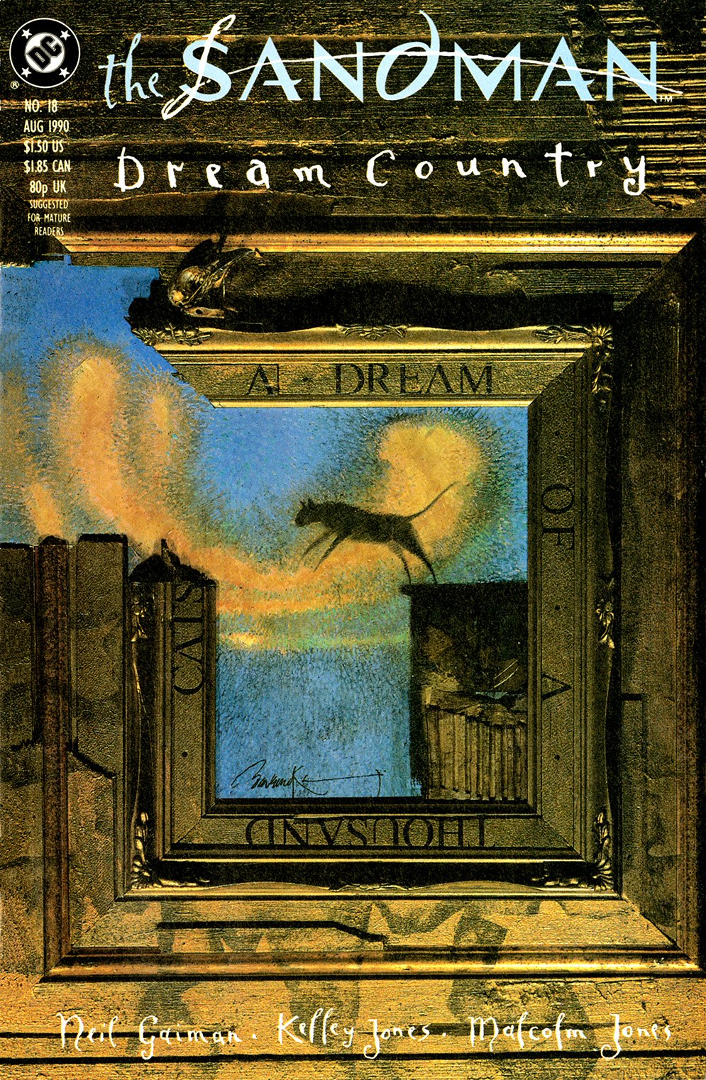 Cover of The Sandman #18: A Dream of a Thousand Cats
