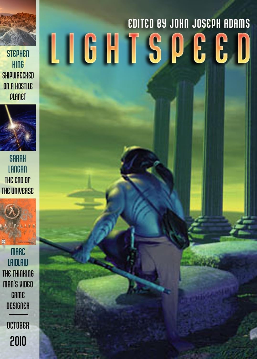 Cover of Lightspeed Magazine, October 2010