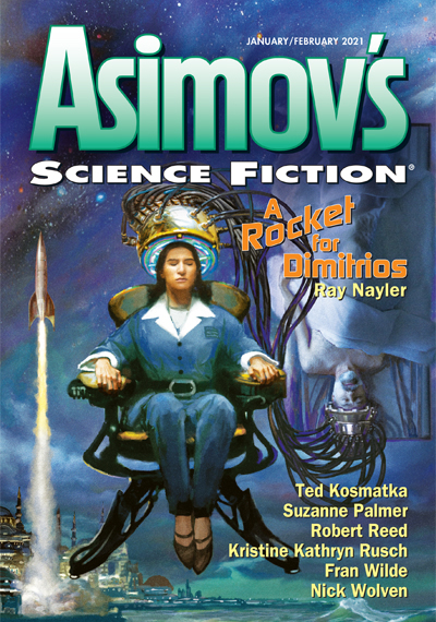 Cover of Asimov's Science Fiction January/February 2021
