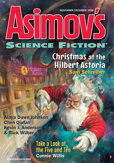 Cover of Asimov's Science Fiction, November/December 2020