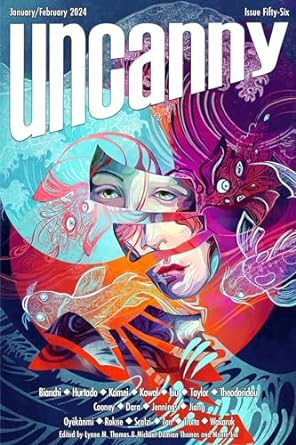 Cover of Uncanny Magazine Issue 56: January/February 2024