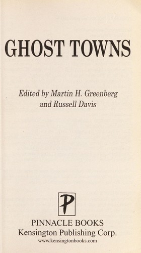Cover of Ghost towns