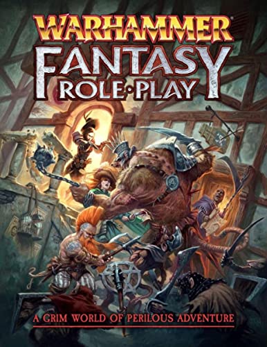 Cover of Warhammer Fantasy Roleplay 4th Edition Rulebook