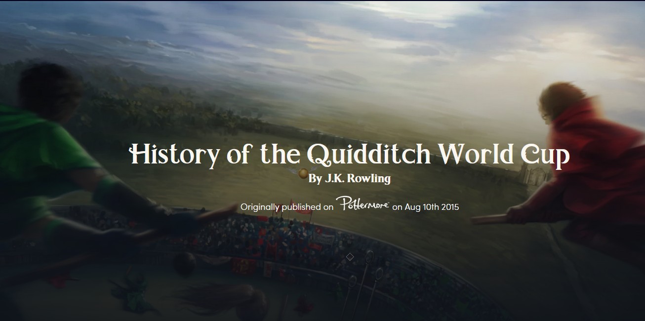 Cover of The History of the Quidditch World Cup