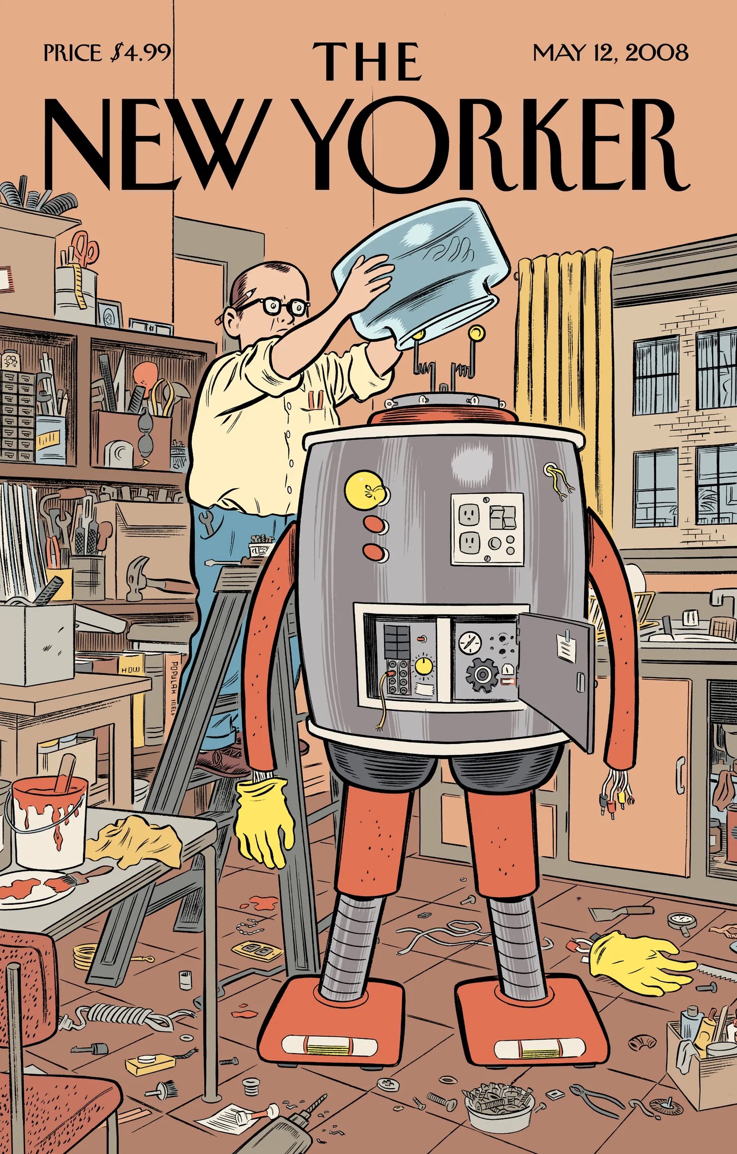 Cover of The New Yorker Volume 84 Number 13, May 12 2008