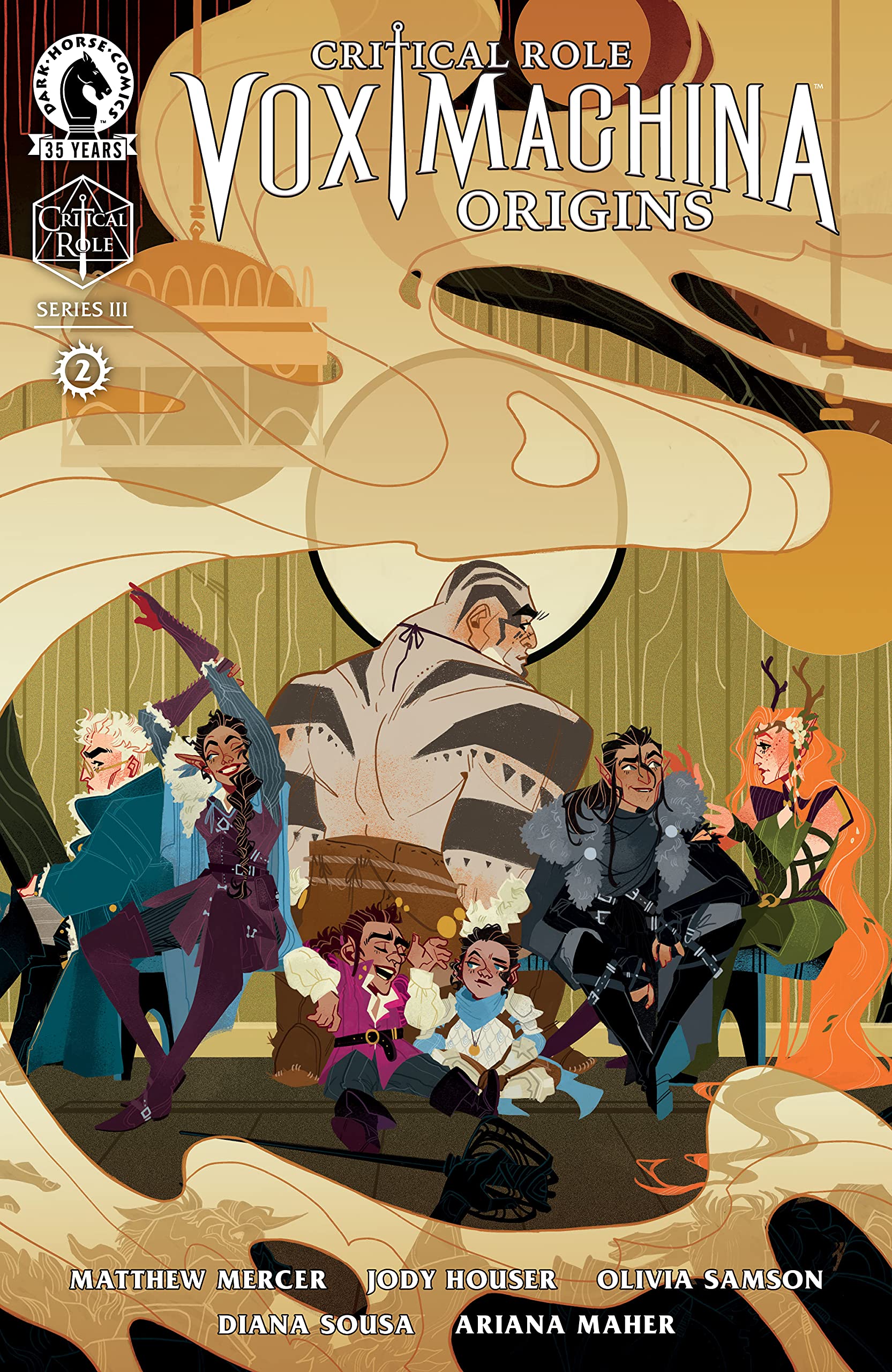 Cover of Critical Role: Vox Machina Origins III #2