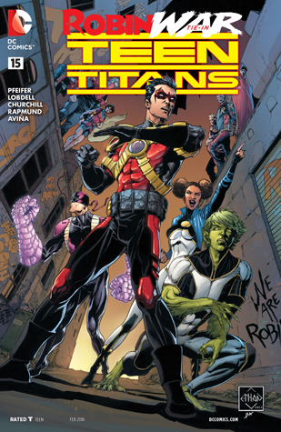 Cover of Teen Titans (2014-2016) #15