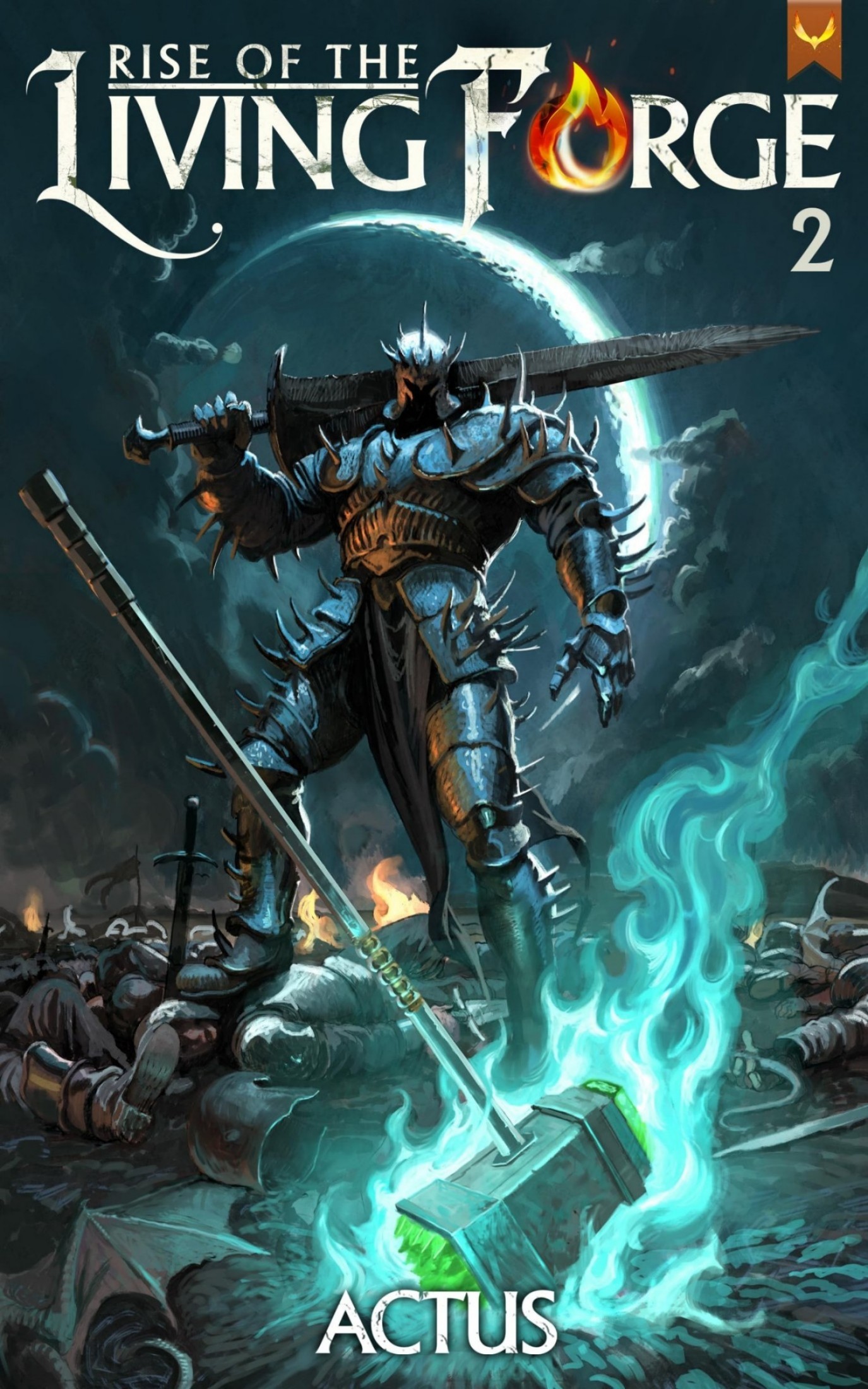 Cover of Rise of the Living Forge (Book 2)