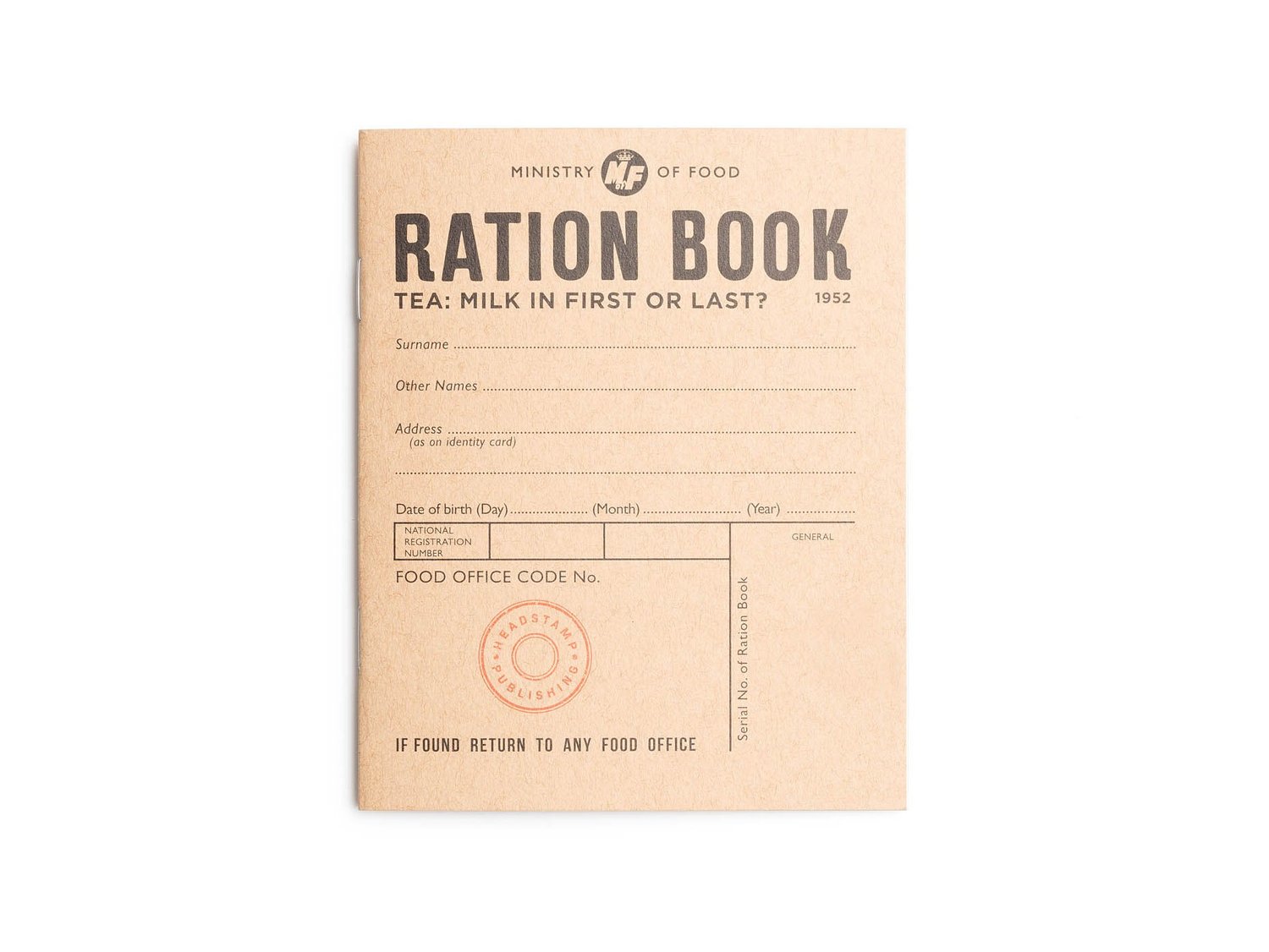 Cover of Tea: Milk in First or Last?