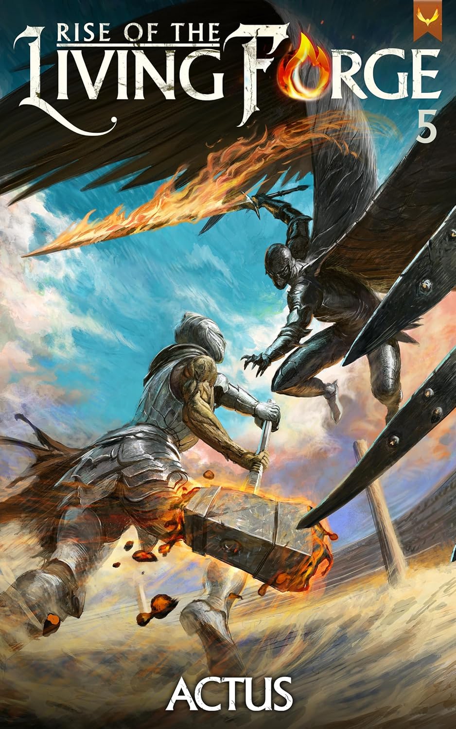 Cover of Rise of the Living Forge (Book 5)