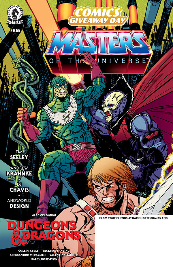 Cover of He-Man and the Masters of the Universe, Dungeons & Dragons: Comics Giveaway Day 2026