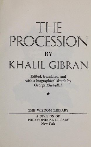 Cover of The procession.