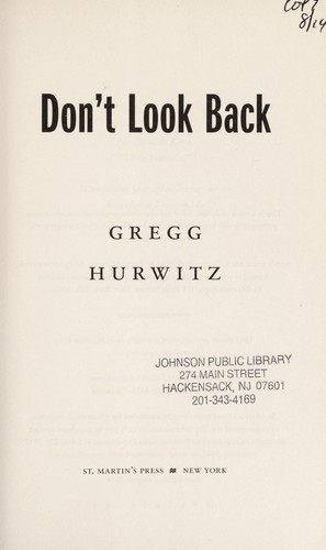 Cover of Don't Look Back