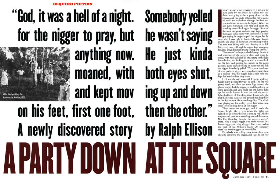 Cover of A Party Down at the Square