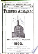Cover of The Tribune Almanac and Political Register