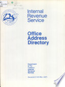 Cover of Internal Revenue Service Office Address Directory