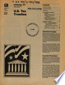 Cover of U.S. Tax Treaties
