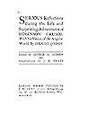 Cover of Serious Reflections During the Life and Surprising Adventures of Robinson Crusoe: With his Vision of the Angelick World
