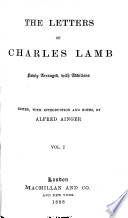 Cover of The Letters of Charles Lamb