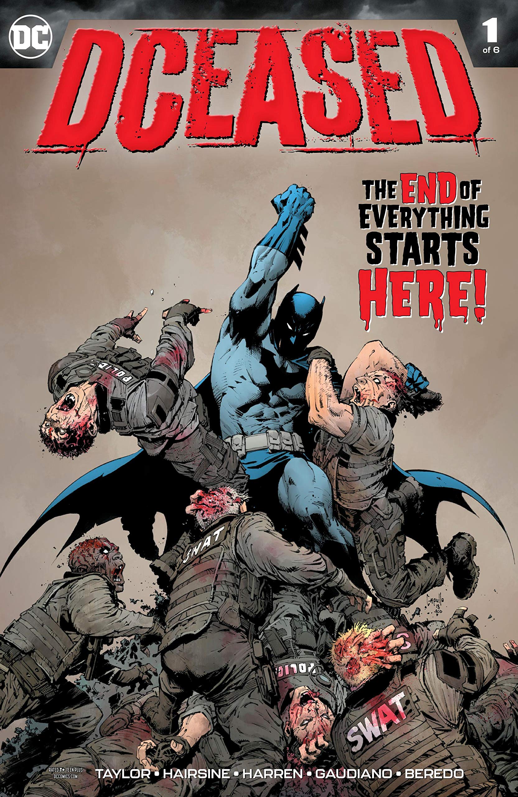 Cover of DCeased #1